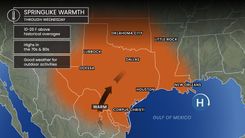 Featured image for the article "Warmer Weather and Dry Conditions in Store for the South-Central U.S."